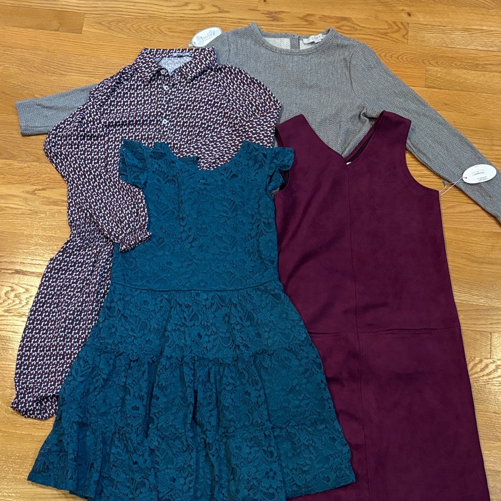 Four Size 16 Girls Dresses- some NWT